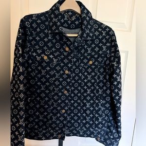 Authentic Louis Vuitton denim jacket
